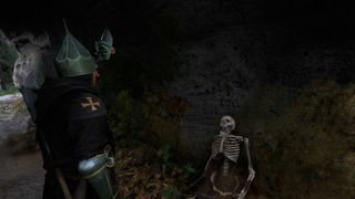 KCD 2 Tunnel in the Cliffs - Henry and a skeleton