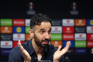 Manchester United boss Ruben Amorim