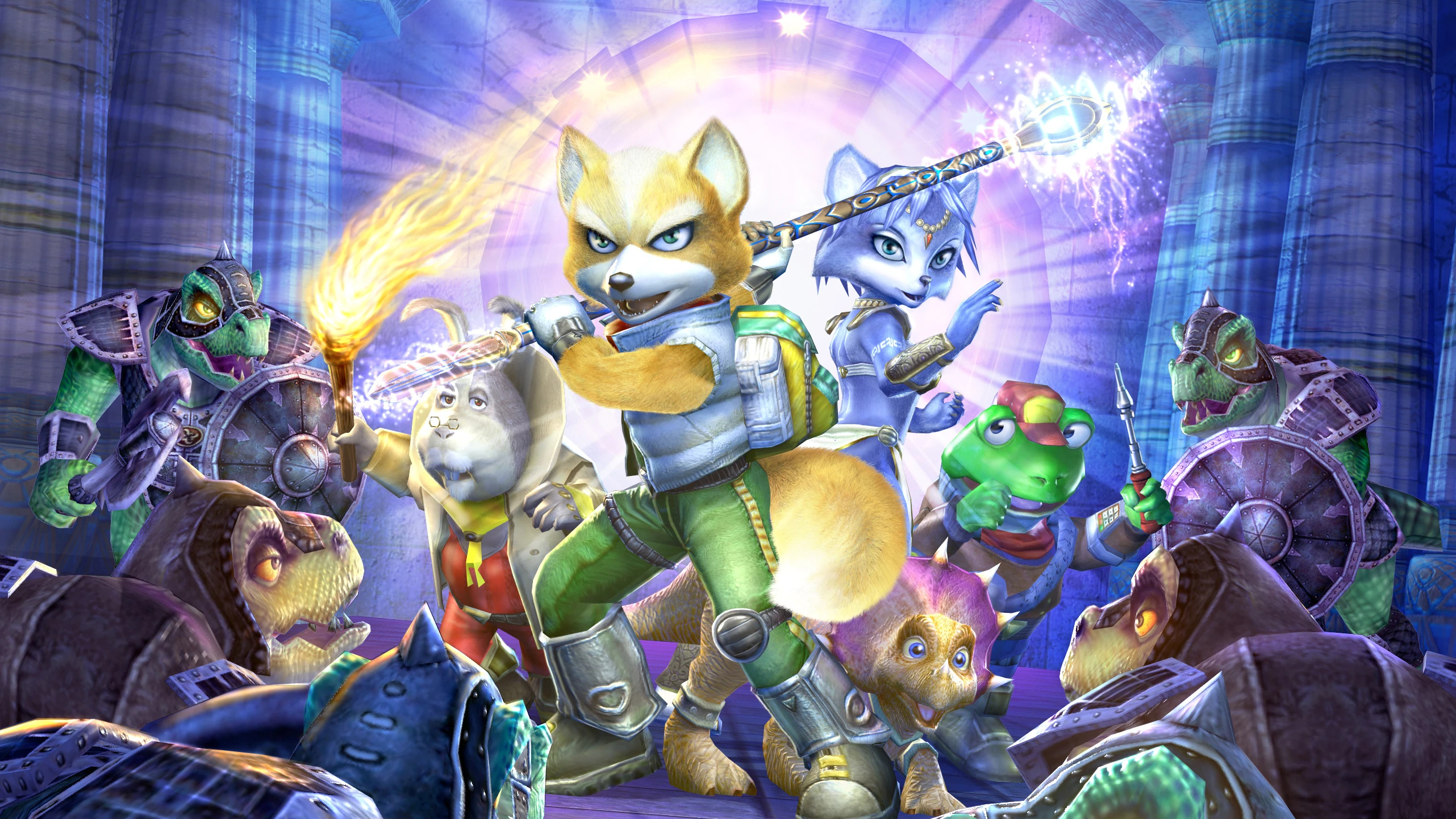 Star Fox Adventures Key Art