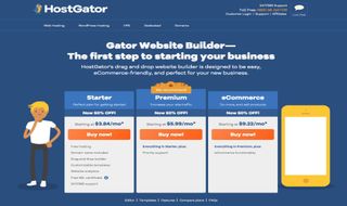 Hostgator's Gator website builder has some powerful features with a great price tag