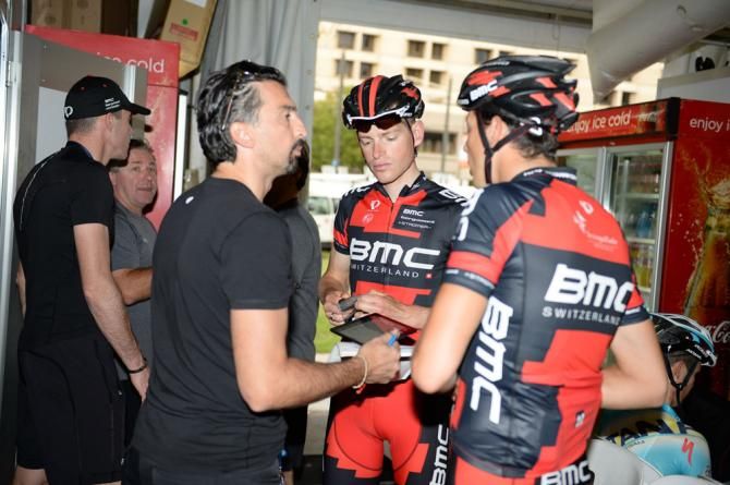 Fabio Baldato and the BMC team