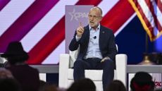 Commissioner of the Federal Communications Commission Brendan Carr speaks during the 2024 Conservative Political Action Conference (CPAC) in National Harbor, Maryland, United States on February 24, 2024