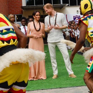 Prince Harry and Meghan Markle in Nigeria