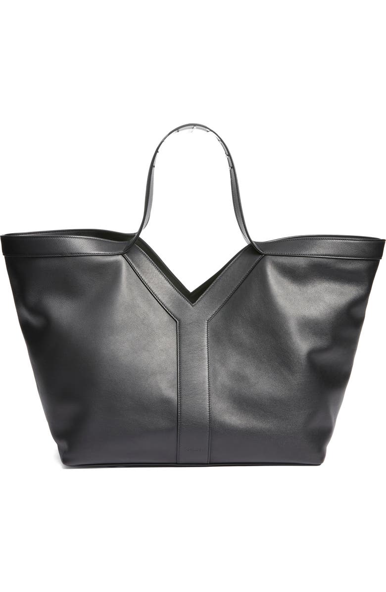 Y Leather Tote