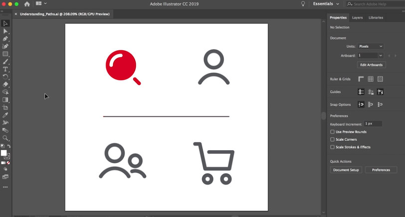 Adobe Illustrator tutorials: Create with drawing tools