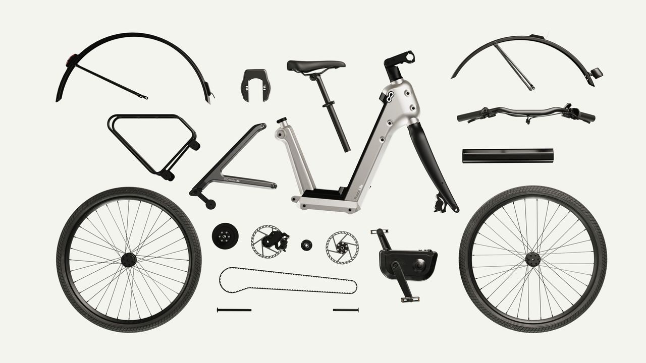 Roetz Life e-bike uses a modular system to extend the life of the bike