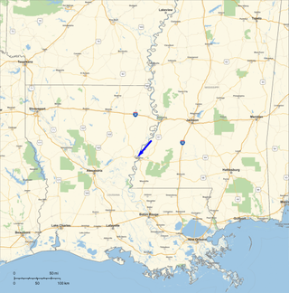 The location of witnesses to a fireball on April 27, 2022.