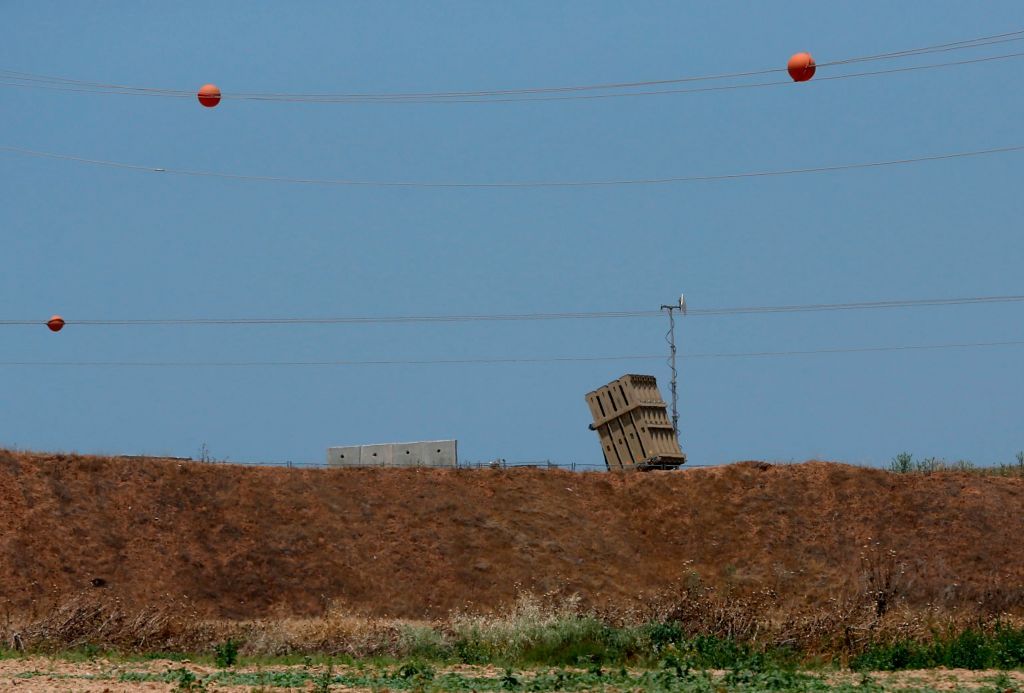 One of Israel&amp;#039;s Iron Dome defense systems.