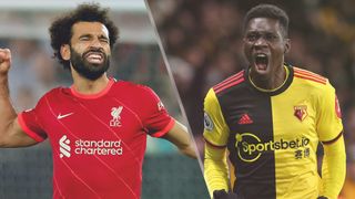 Mo Salah of Liverpool and Ismaila Sarr of Watford could both feature in the Liverpool vs Watford live stream