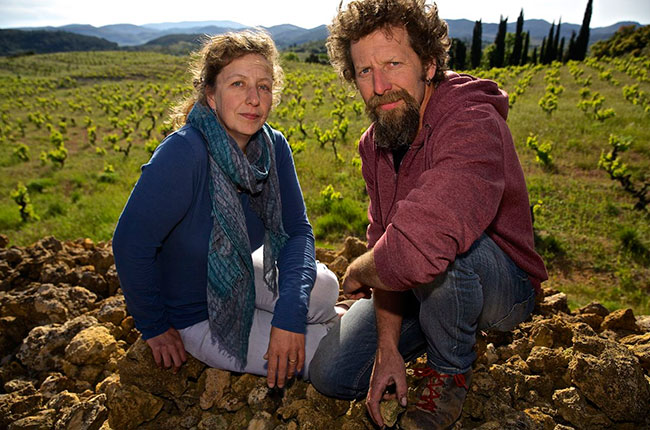 Elizabeth and Jon Bowen Domaine Ste Croix