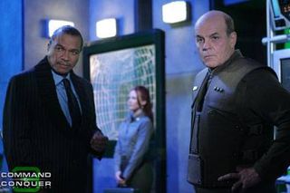 Billy Dee Williams and Michael Ironside on the G.D.I. command set.