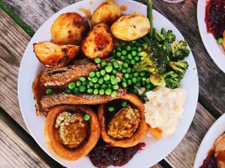 A roast dinner.