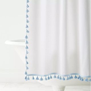 French Tassel Shower Curtain