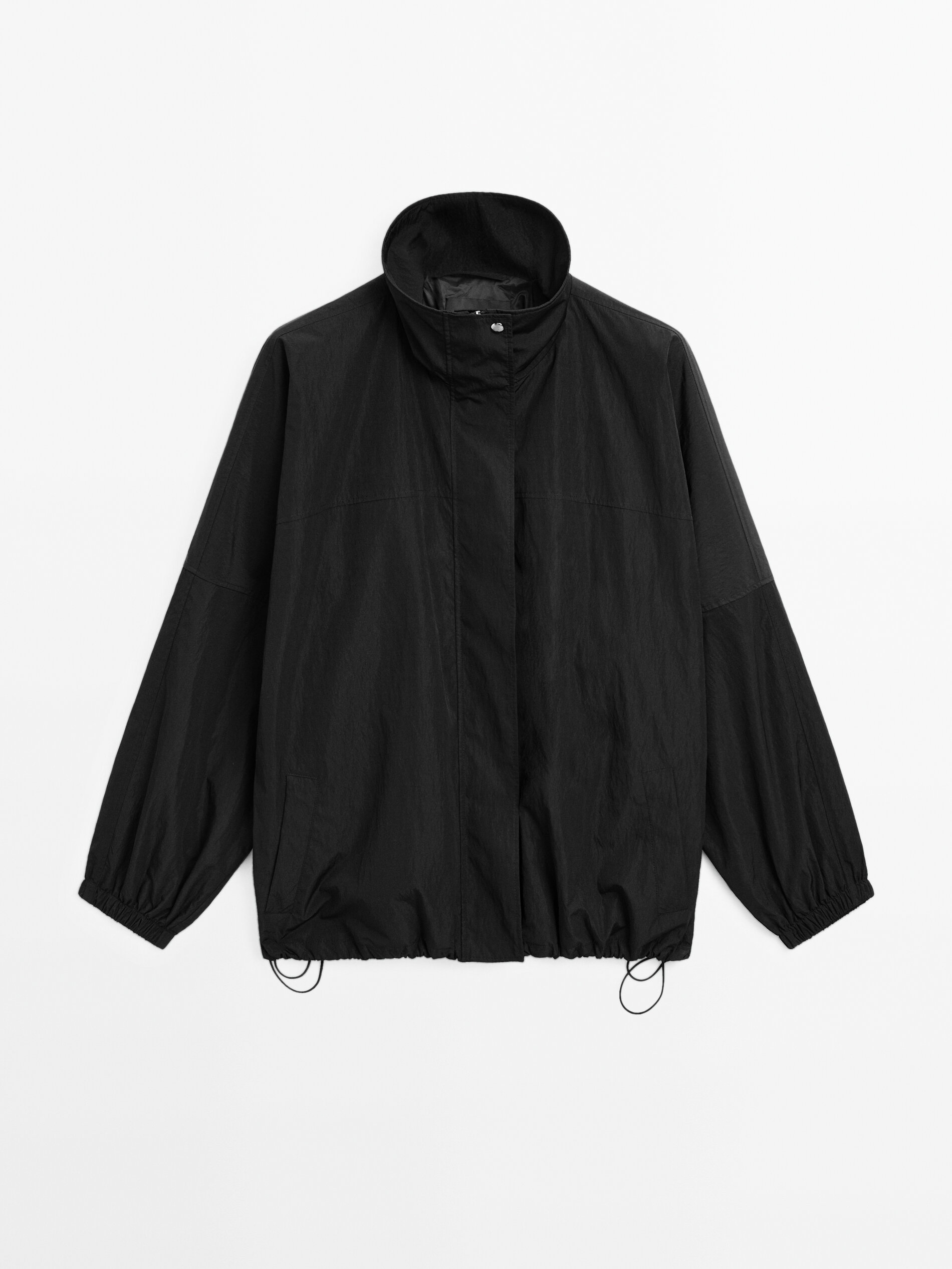 High Neck Technical Puffer Jacket