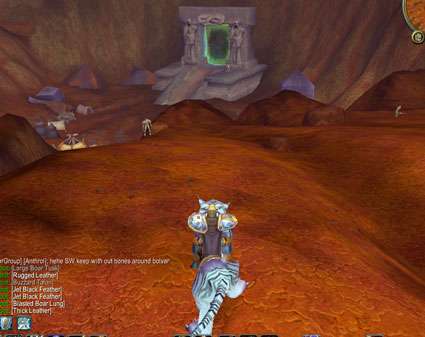 Faraway view of the Dark Portal
