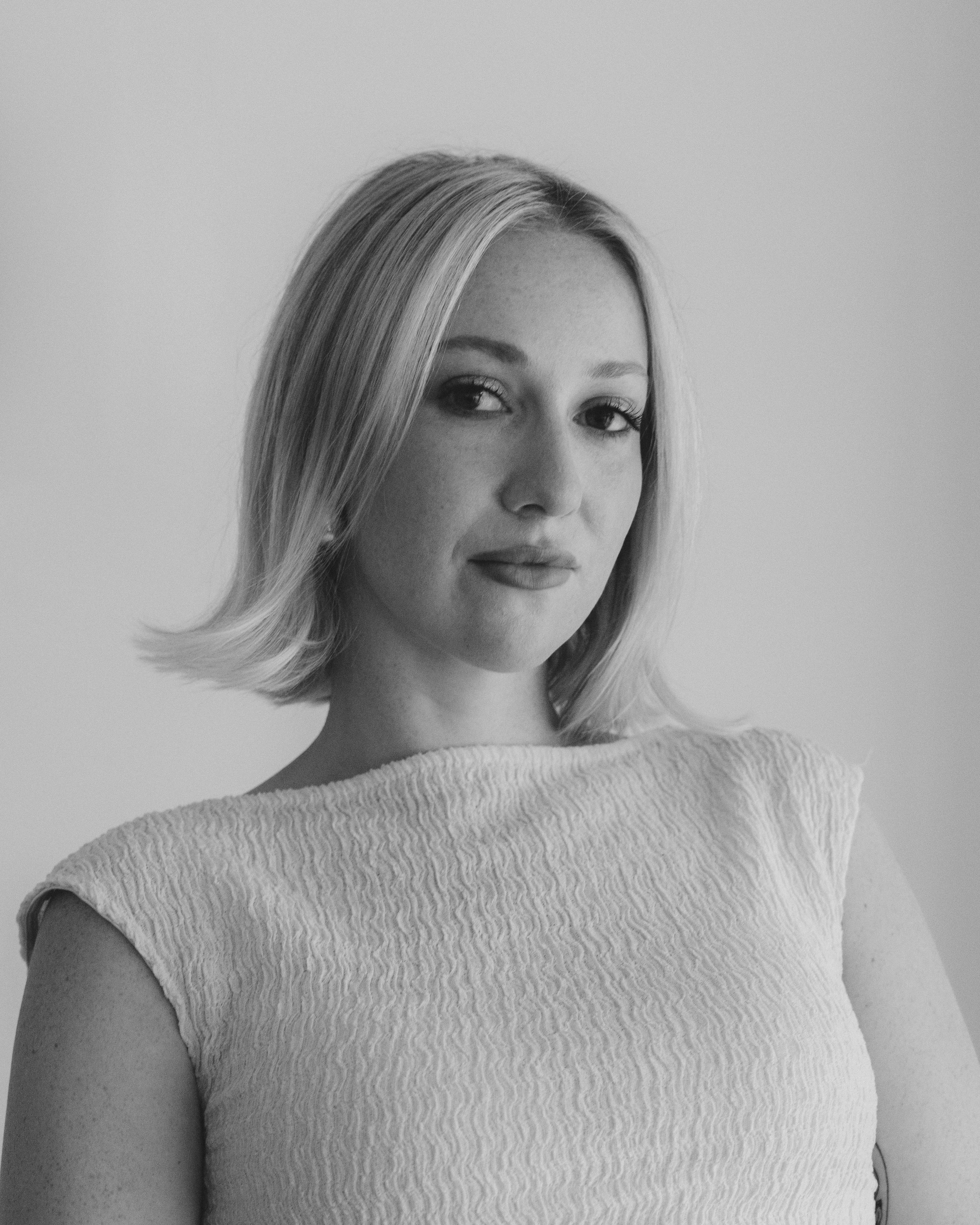 An expert headshot of Athina Bluff, Founder and Creative Director of Topology Interiors