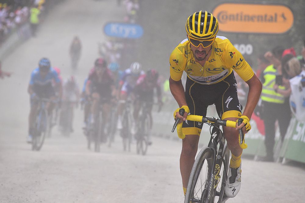 Julian Alaphilippe (Deceuninck-QuickStep) at the Tour de France