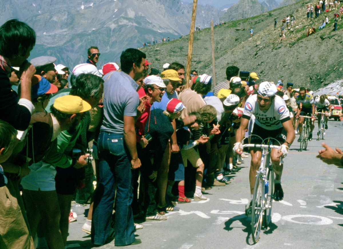 Michel Laurent in the 1979 Tour de France (Galibier)