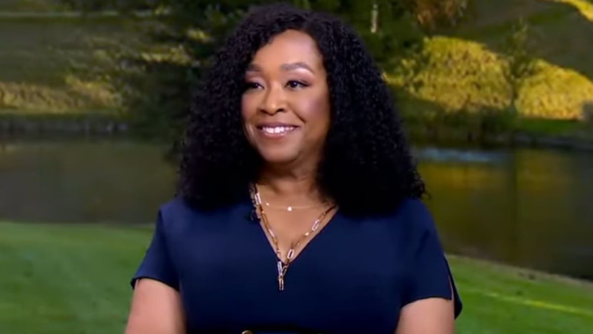 Shonda Rhimes on Good Morning America.