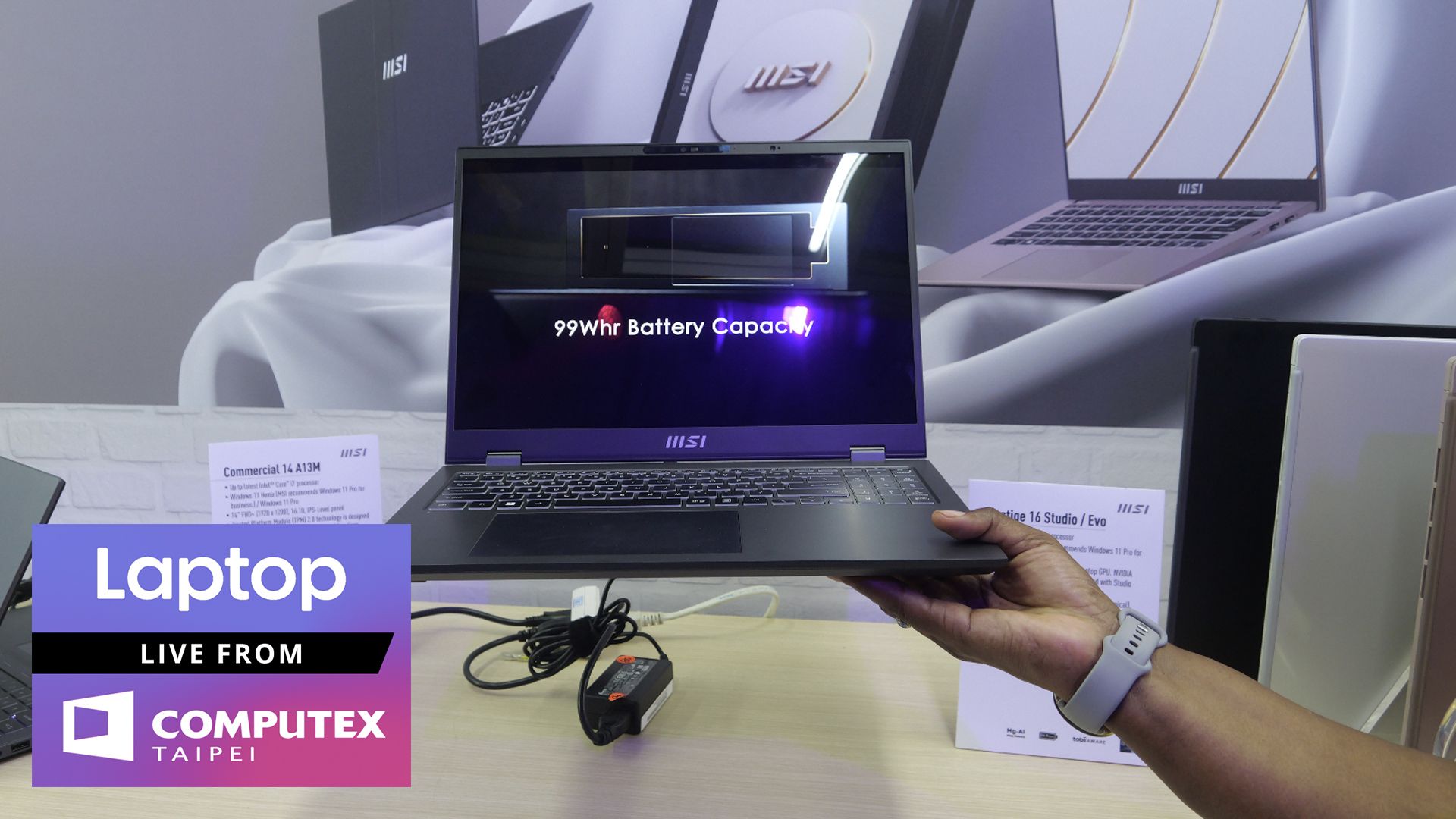 Msi Accidentally Revealed A Th Gen Intel Laptop Cpu At Computex Meteor Lake In The Wild