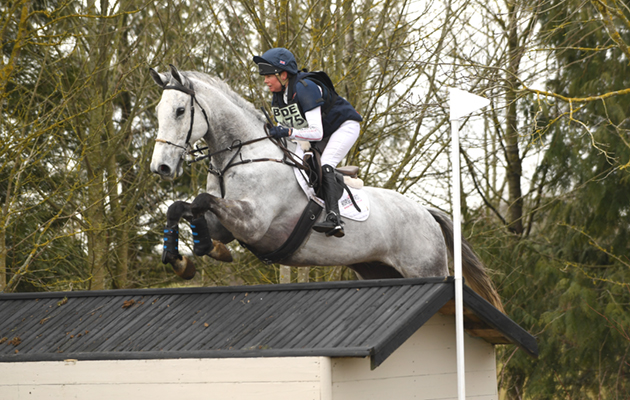 Louise Harwood and Balladeer Miller Man (ridden in a Myler combination bit) at Oasby 2018