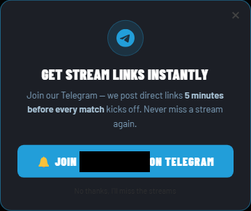 Arctic Wolf world cup stream warning