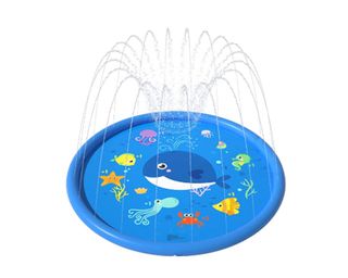 Peradix Sprinklers Pad For Kids | Splash Pad 67" Water Play Mat for Garden | Outdoor