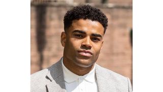 Hollyoaks Prince McQueen played by Malique Thompson-Dwyer.