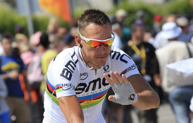World champion Philippe Gilbert (BMC)