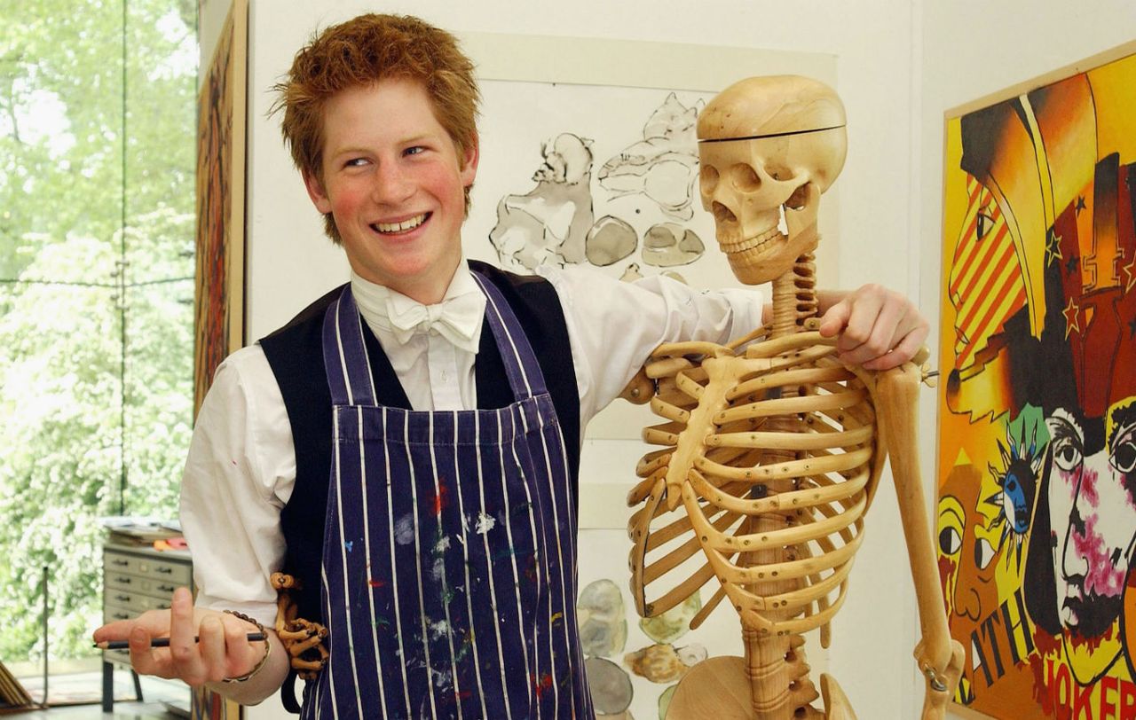 Prince Harry at Eton