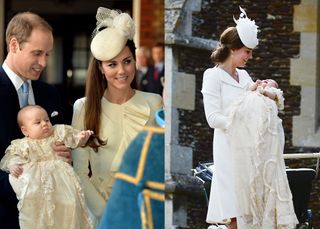 prince george christening princes charlotte christening