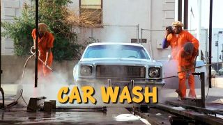 The title shot of Car Wash