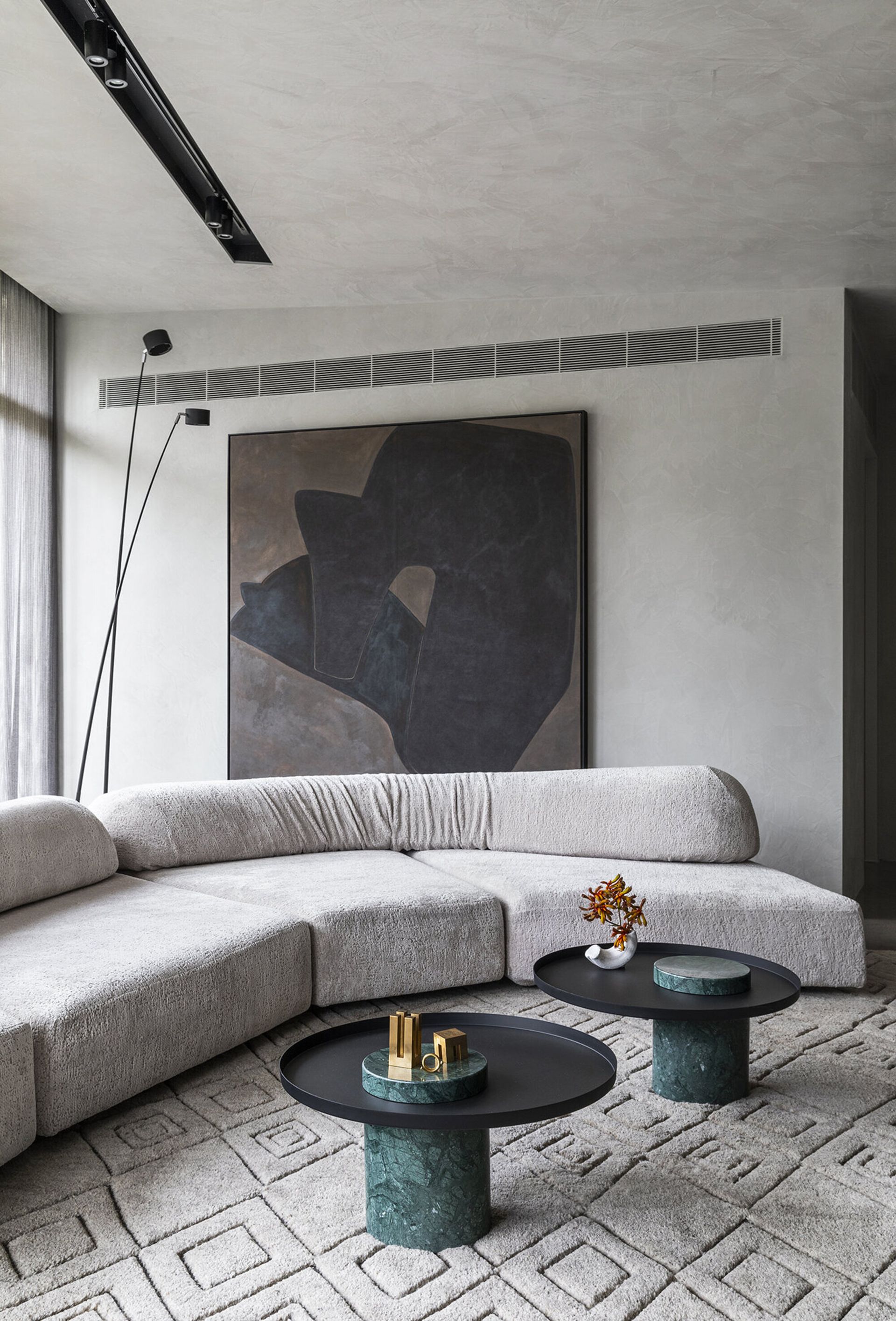 9 Green and Gray Living Rooms That Don't Feel 'Millennial' | Livingetc