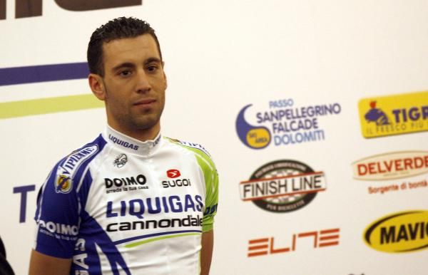 Vincenzo Nibali (Liquigas-Cannondale) is aiming to win the Giro d'Italia in 2011.