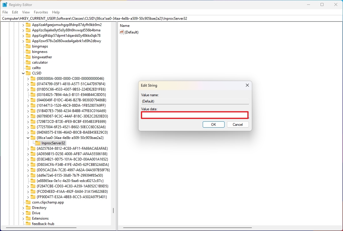 File Explorer enable classic context menu