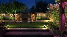 Philips Hue smart garden lighting
