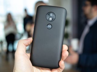 The Moto E5 is one of the few plastic phones you can buy in 2019.