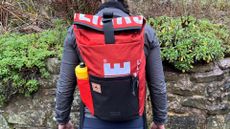 Image shows the St North St LTD Upcycled Davis Daypack