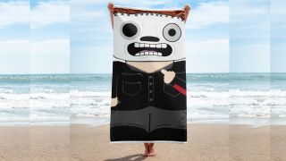 Best Slipknot merch 2020: Corey Taylor beach towel