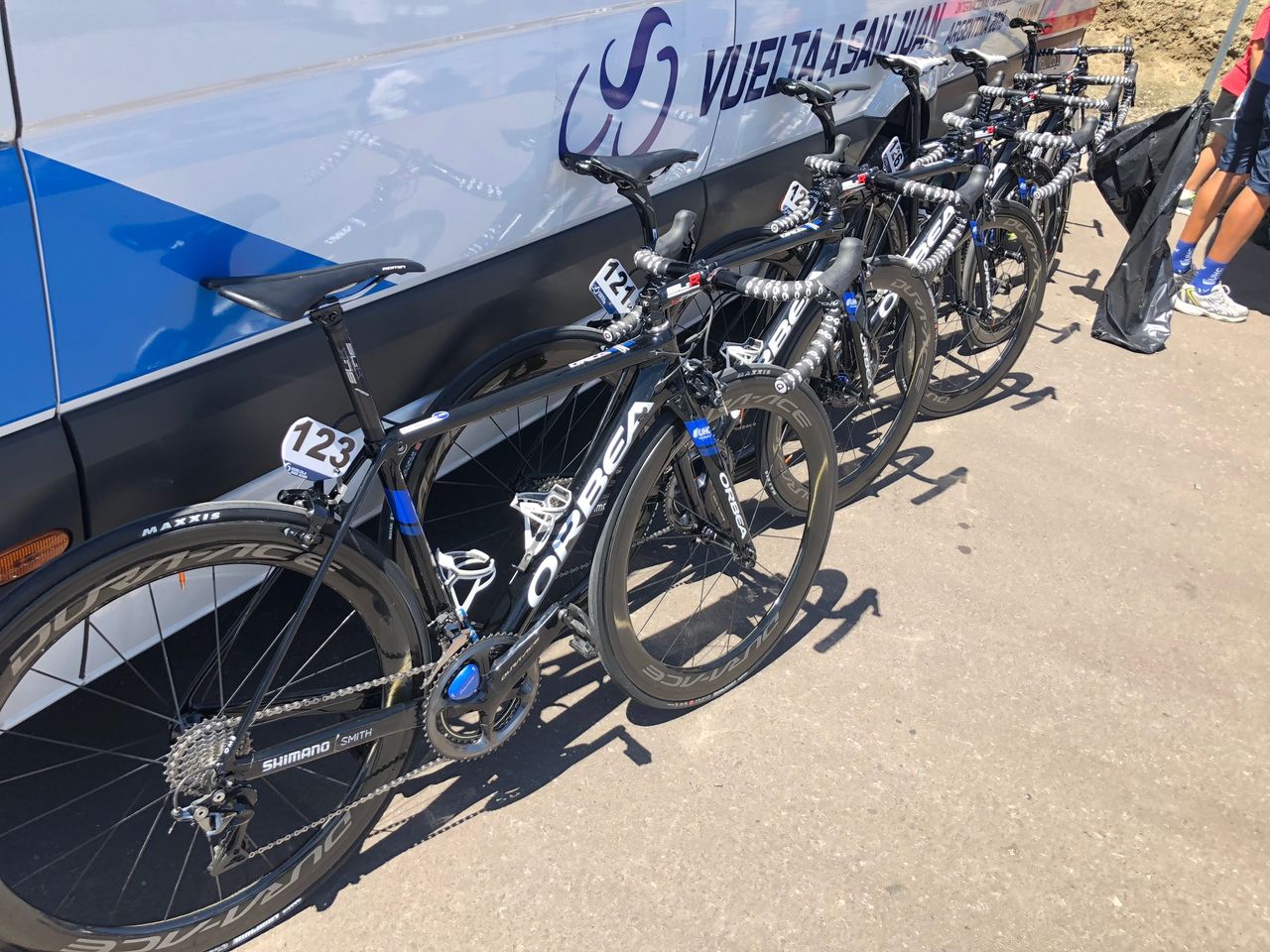 United Healthcare Pro Cycling race aboard Orbea Orca's with full Shimano Dura-Ace R9100 groupsets