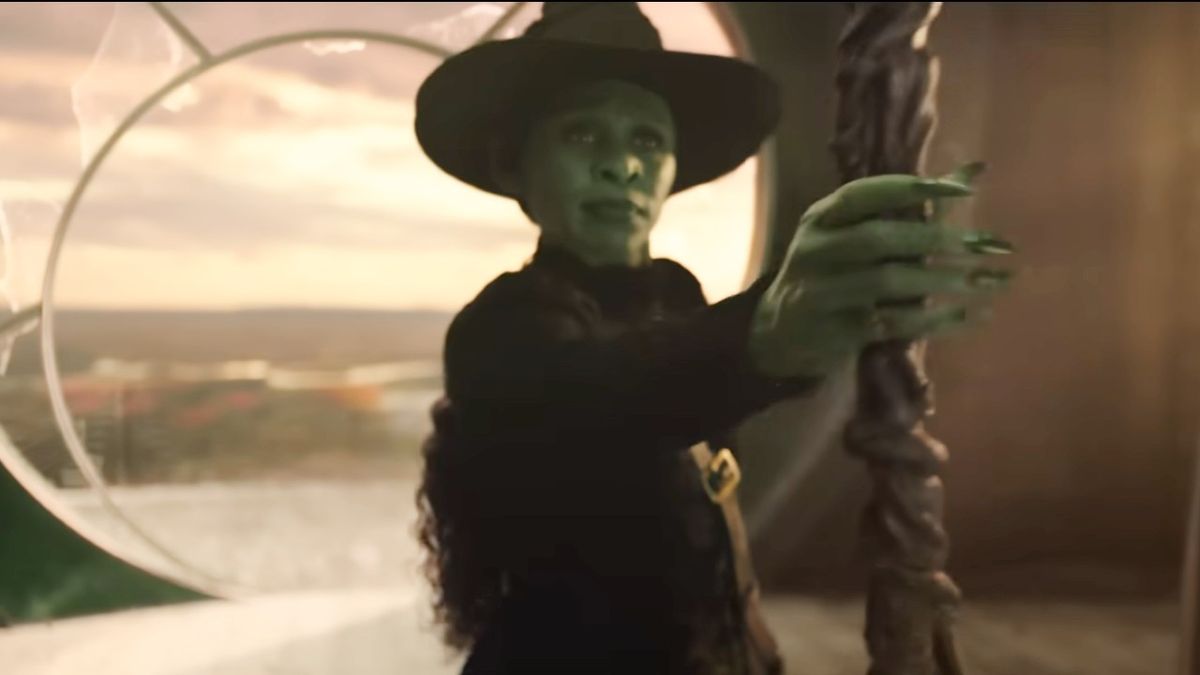 Cynthia Erivo as Elphaba in Wicked