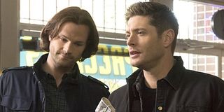 Sam (Jared Padalecki) and Dean Winchester (Jensen Ackles) on Supernatural The CW