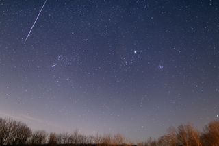 2012 Geminid Meteor Over Freeland, MD