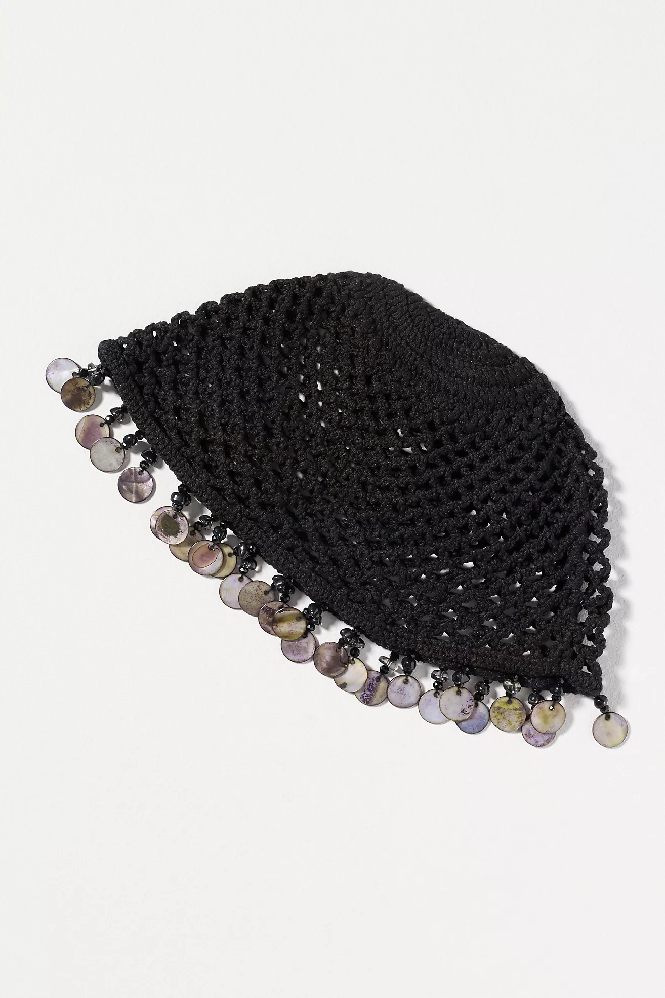 Fringed Crochet Cap