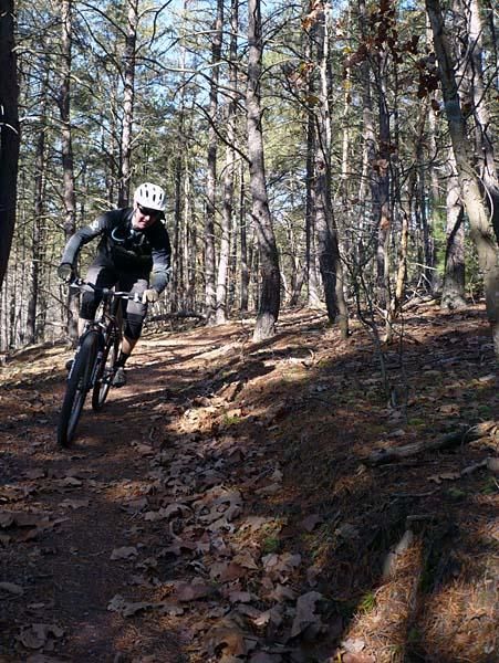 IMBA's Frank Maguire helped build the Allegrippis Trails of Raystown Lake.