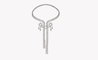 Ultimate Adornments Caftan Double Row Diamond Necklace by Harry Winston.