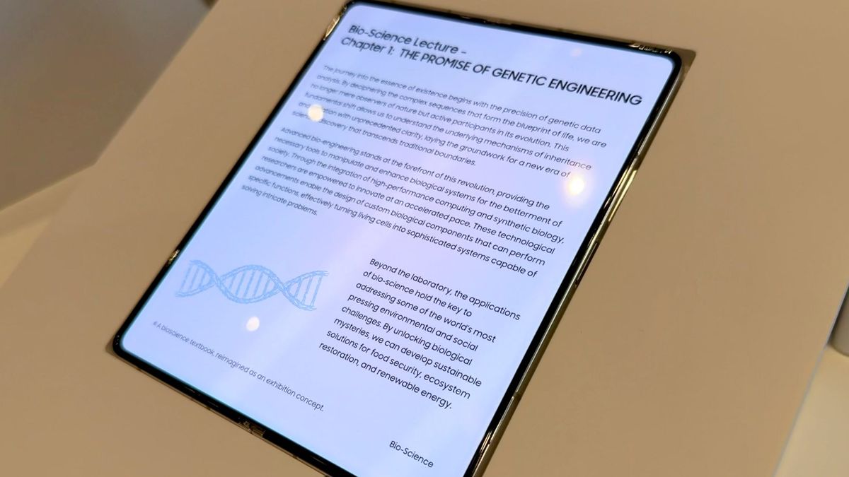 Samsung Mont Flex Display for foldable phones
