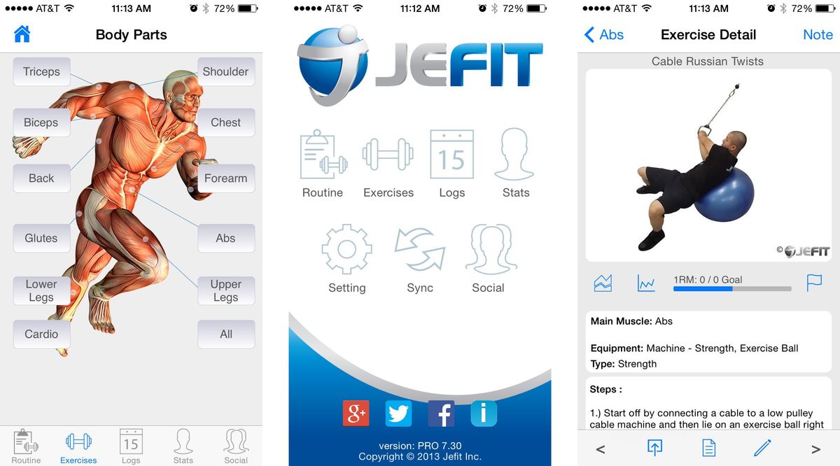 Best weight lifting and gym apps for iPhone Fitocracy, Strong, GymBook