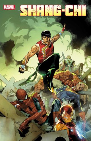Cover of Shang-Chi #1 by Leinil Francis Yu