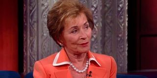 Judge Judy Sheindlin The Late Show With Stephen Colbert CBS